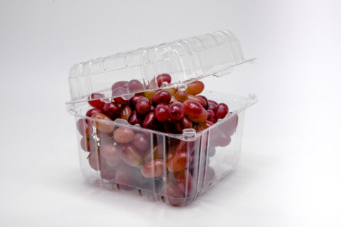 4 lb. Grape Clamshell - Royal Interpack