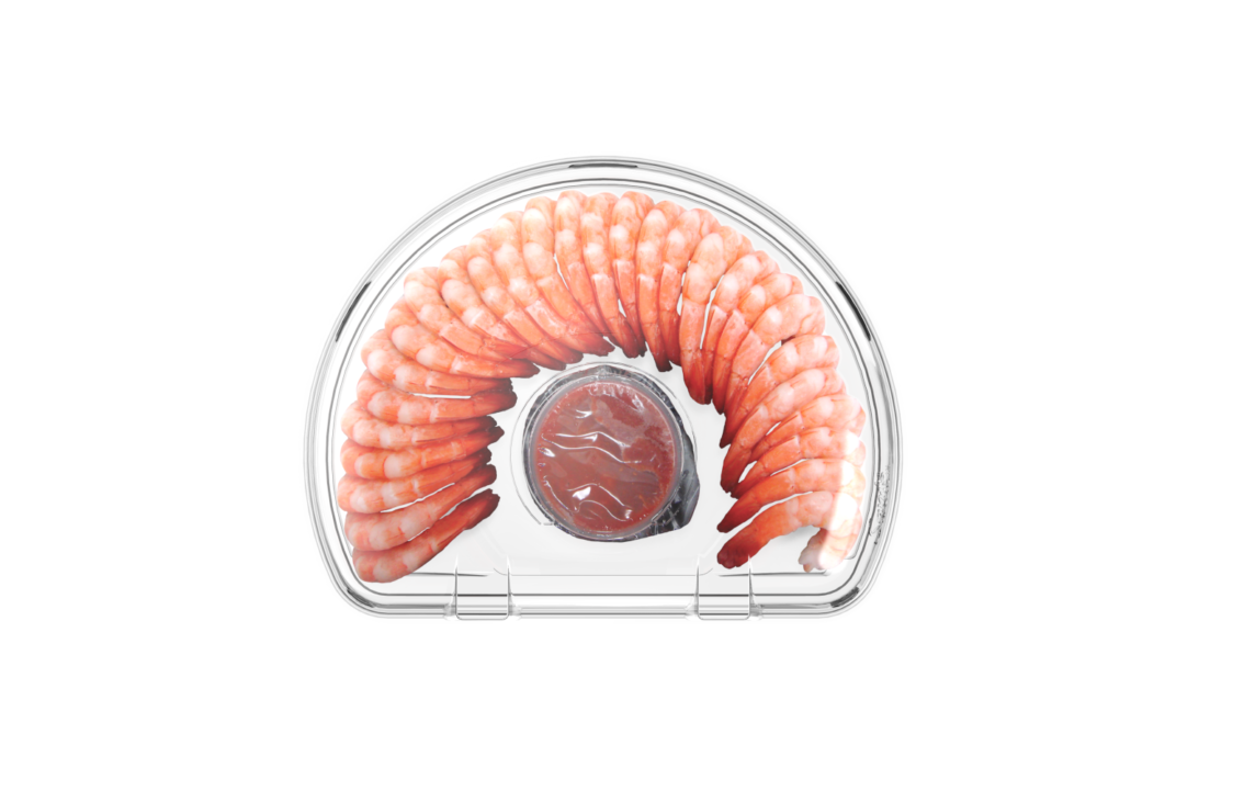 20 oz. Shrimp Container RoyalInterpack